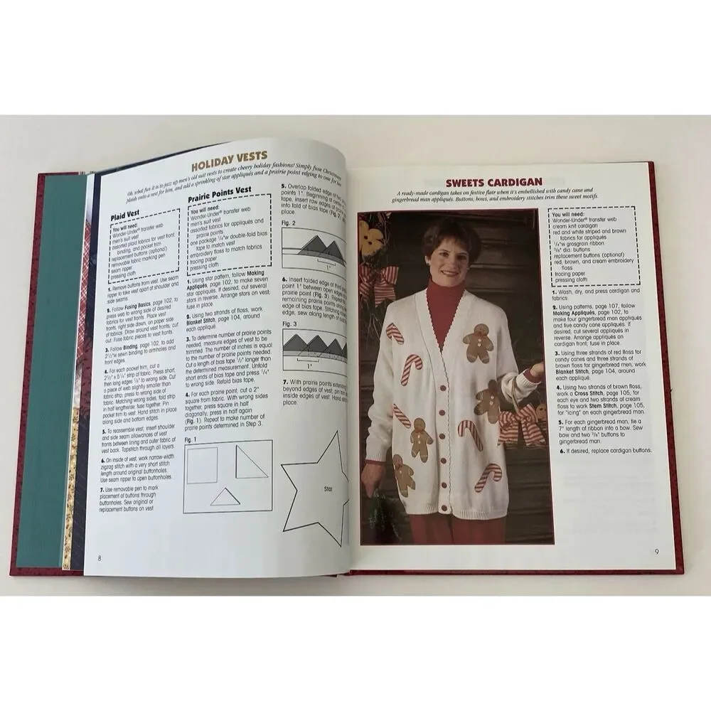 The Wonder-Under Book of Christmas Creations (Hardcover)